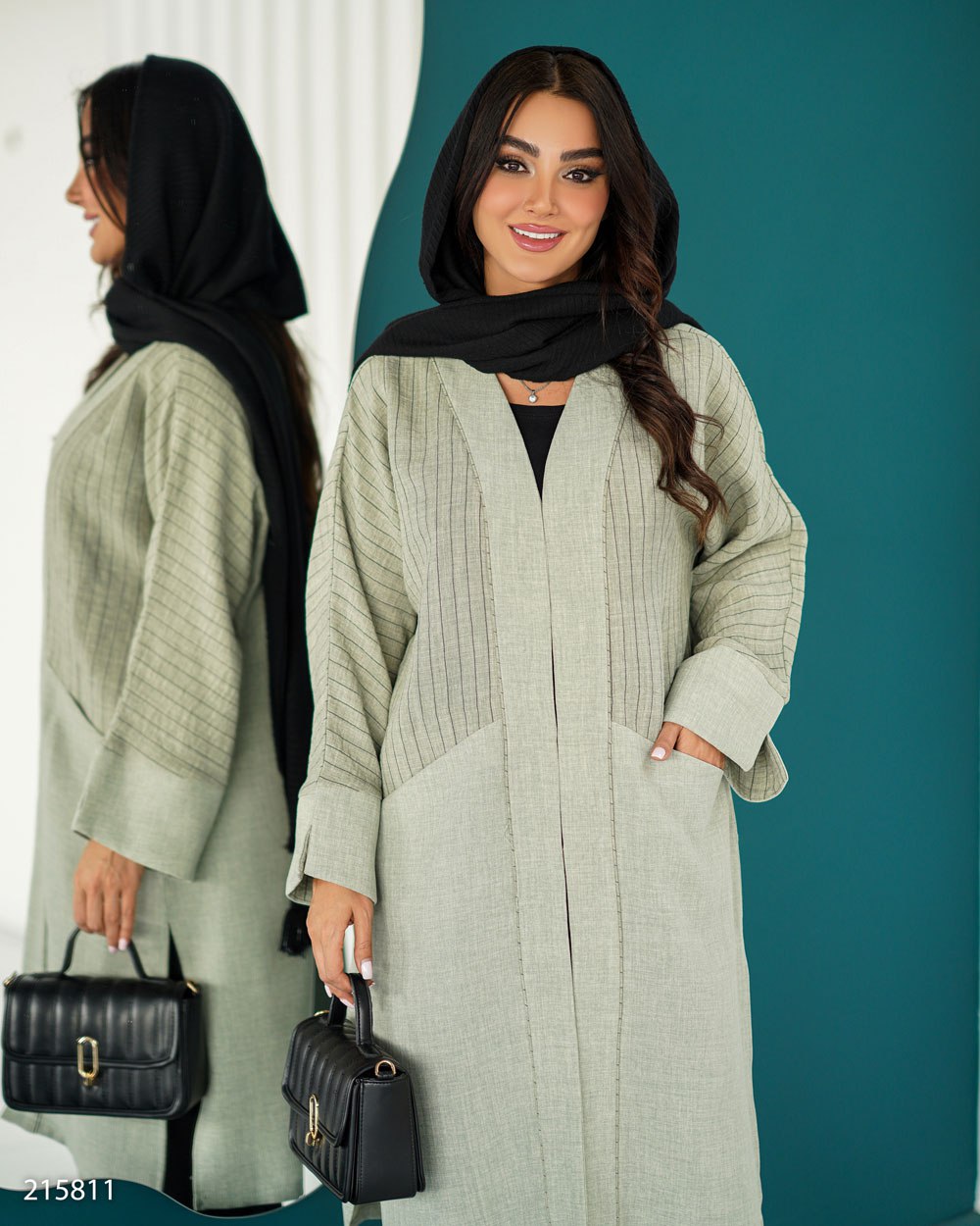 مانتو عبایی مدل کایلین