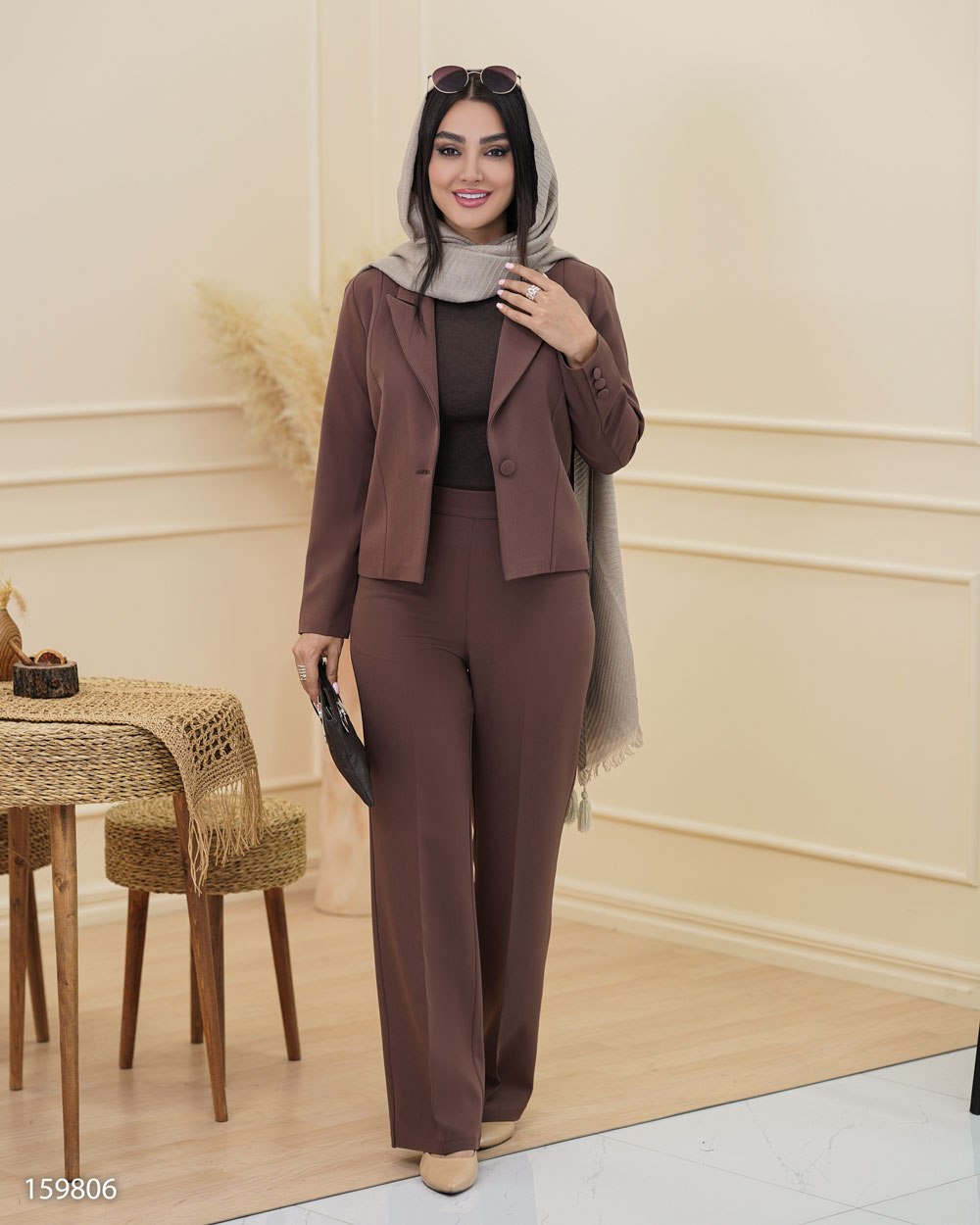 کت و شلوار زنامه مدل گلسان