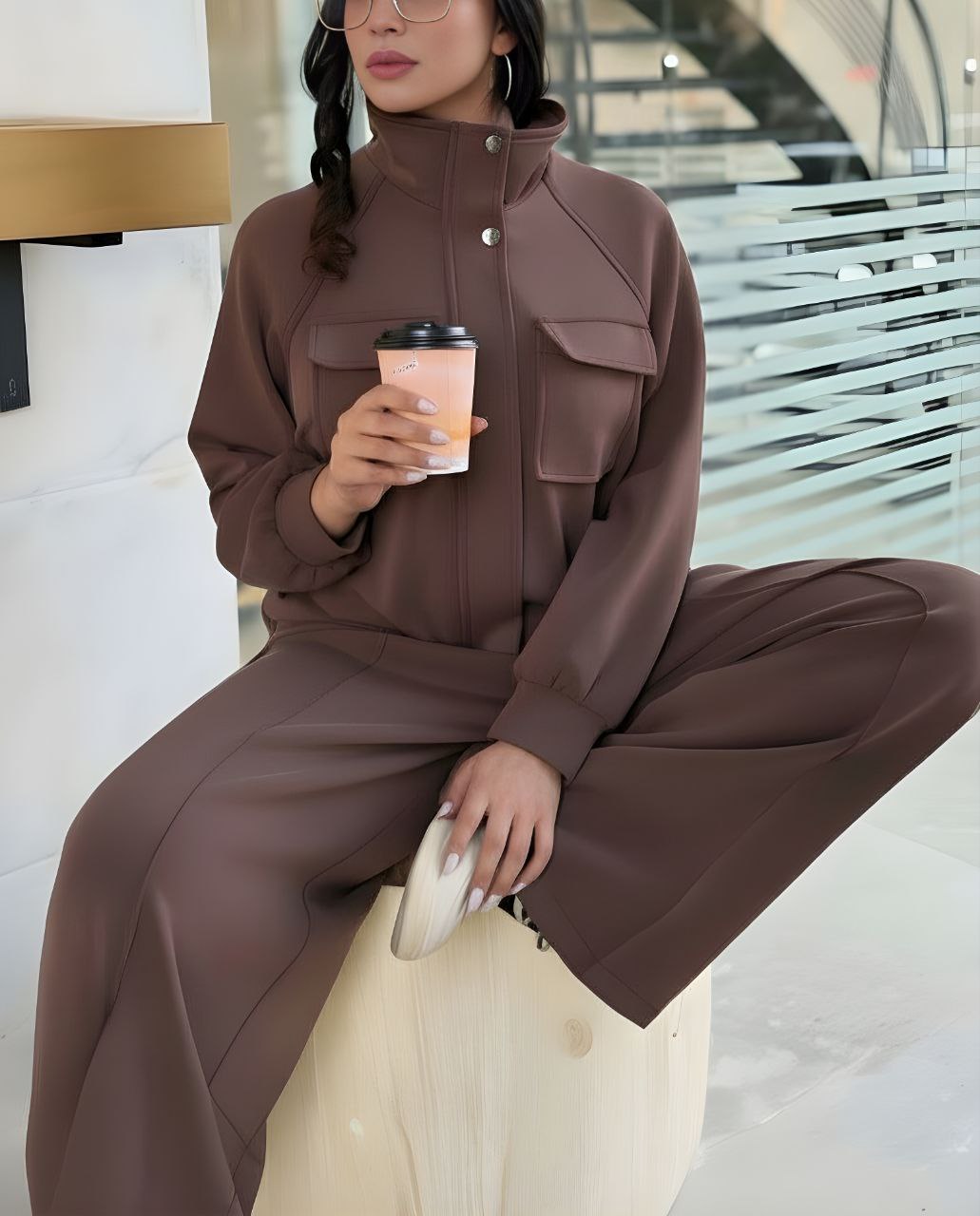 ست بامبر و شلوار بگ ترند باکیفیت اصلی