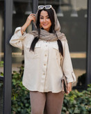 شومیز زنانه پایین هلال