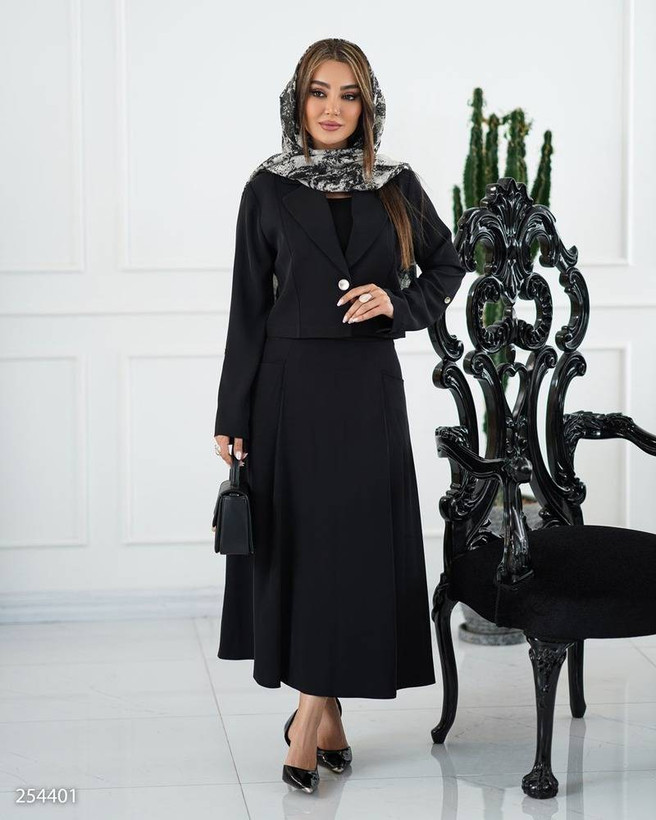 کراپ دامن زنانه کد ۲۵۴۴