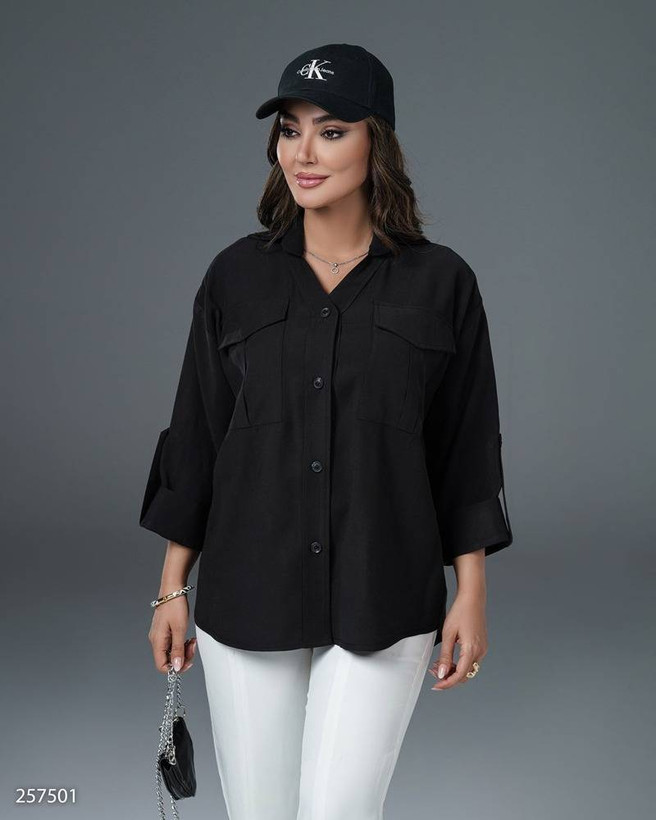 شومیز زنانه لیوسل کد ۲۵۷۵