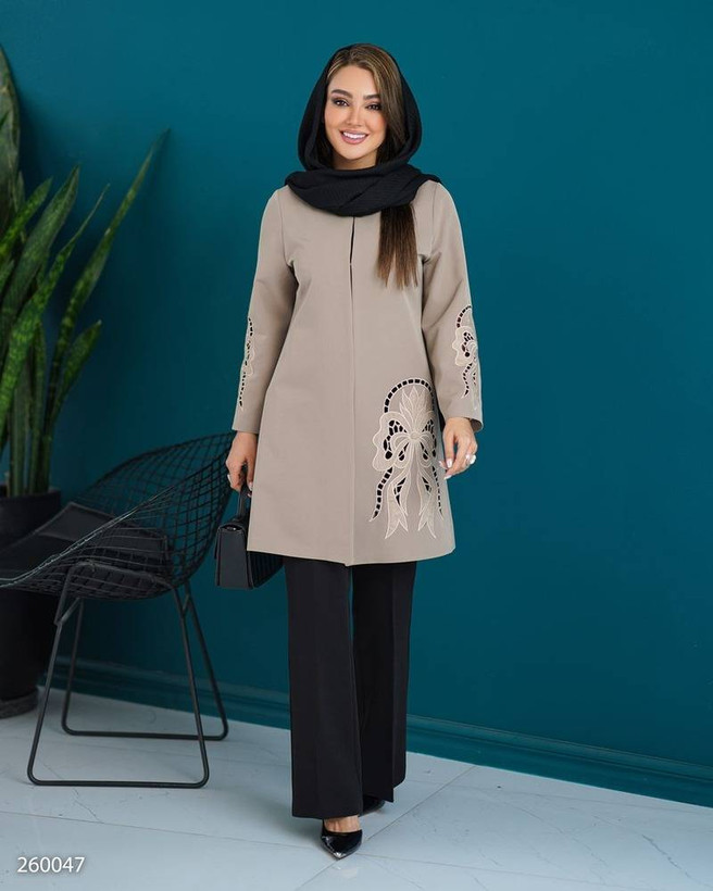 مانتو مجلسی زنانه کد۲۶۰۰