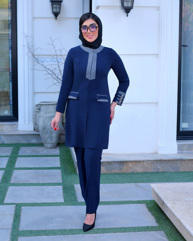 مانتو شلوار اداری پرشین درجه ۱ زنانه