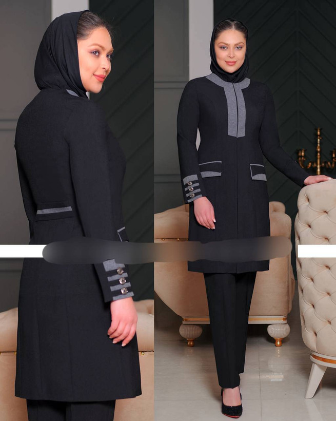 مانتو شلوار اداری پرشین درجه ۱ زنانه