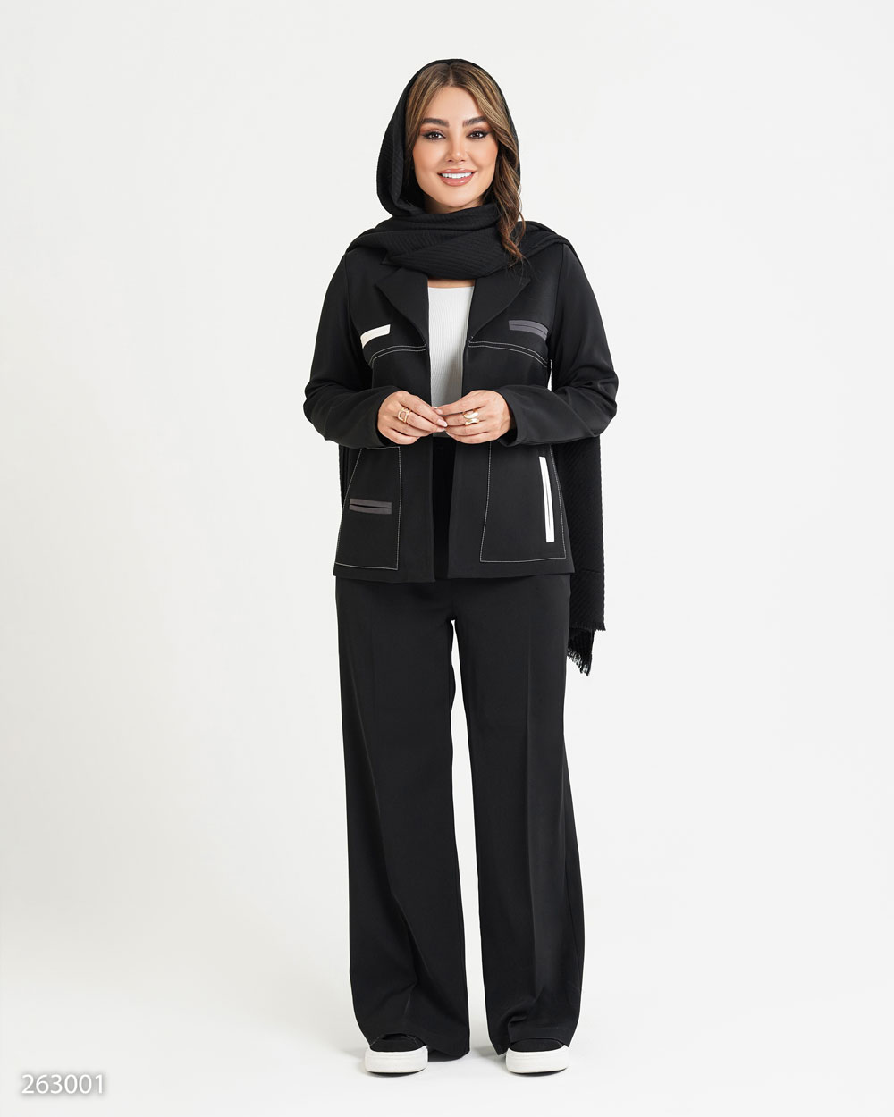 کت و شلوار زنانه مجلسی و رسمی کد ۲۶۳۰