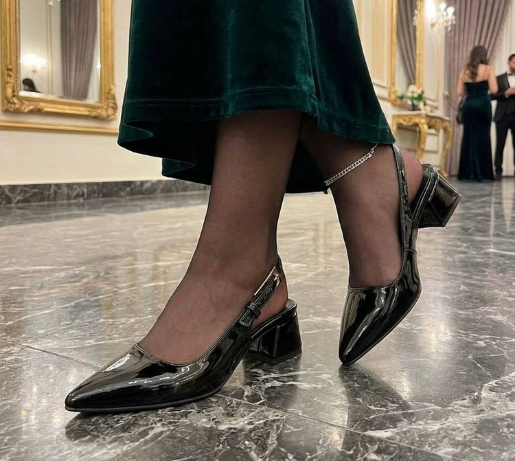 کفش مجلسی زنانه پاشنه ۳ سانتی