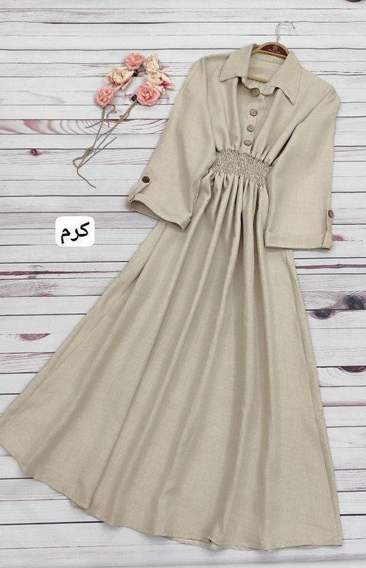 مانتو پیراهنی بلند زنانه ۳۷۰