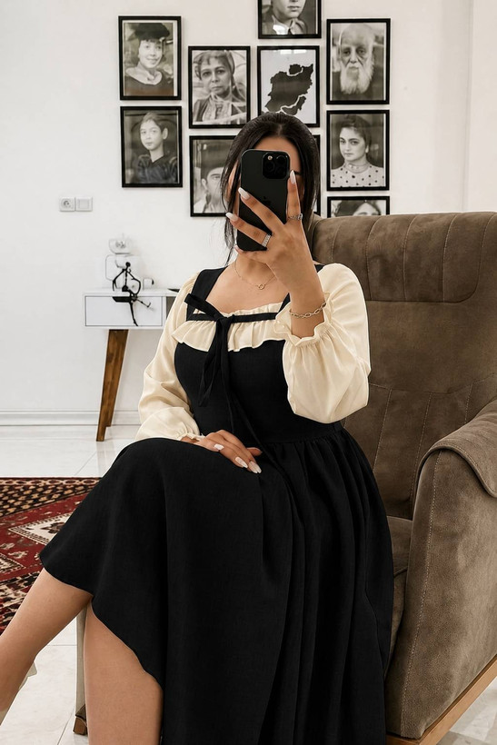 پیراهن خاص زنانه و دخترانه شانتون