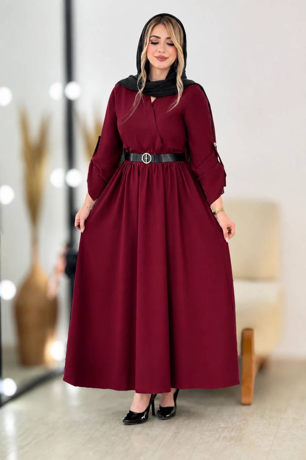 پیراهن بلند زنانه الیزه ۱۶۱۵۰
