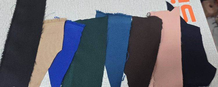 رنگبندی از راست به چپ 👈 سورمه ای-کالباسی-قهوه ای-کله غازی-سبز-کاربنی-نسکافه ای-مشکی🌿🍃