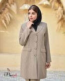مانتو شلوار اداری زنانه آستر دار ۴۴۴۵