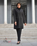 مانتو شلوار اداری زنانه آستر دار ۴۴۴۵