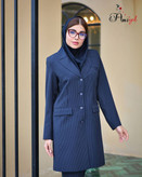 مانتو شلوار اداری زنانه آستر دار ۴۴۴۵