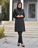 مانتو شلوار اداری زنانه آستر دار کد ۴۴۳۴