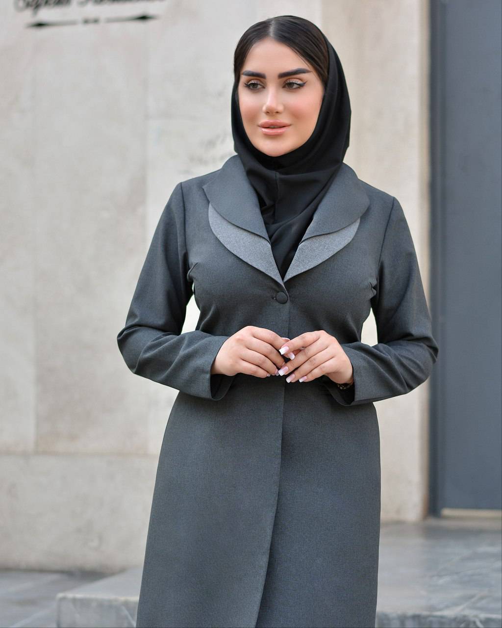 مانتو شلوار اداری زنانه  پرشیا کد۶۷۹۰