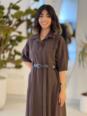 پیراهن زنانه سیلک مودال بلند