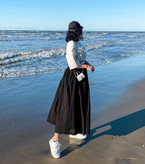 دامن زنانه لنین شسته درجه ۱