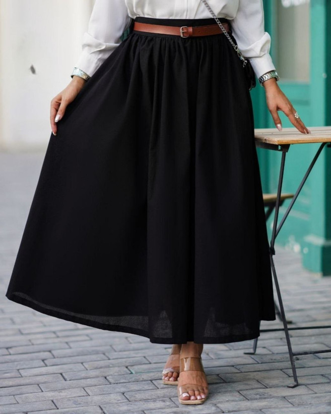 دامن زنانه لنین شسته درجه ۱