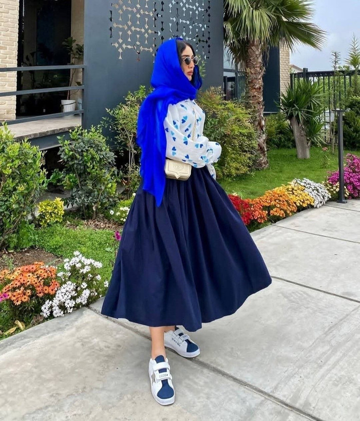 دامن زنانه لنین شسته درجه ۱