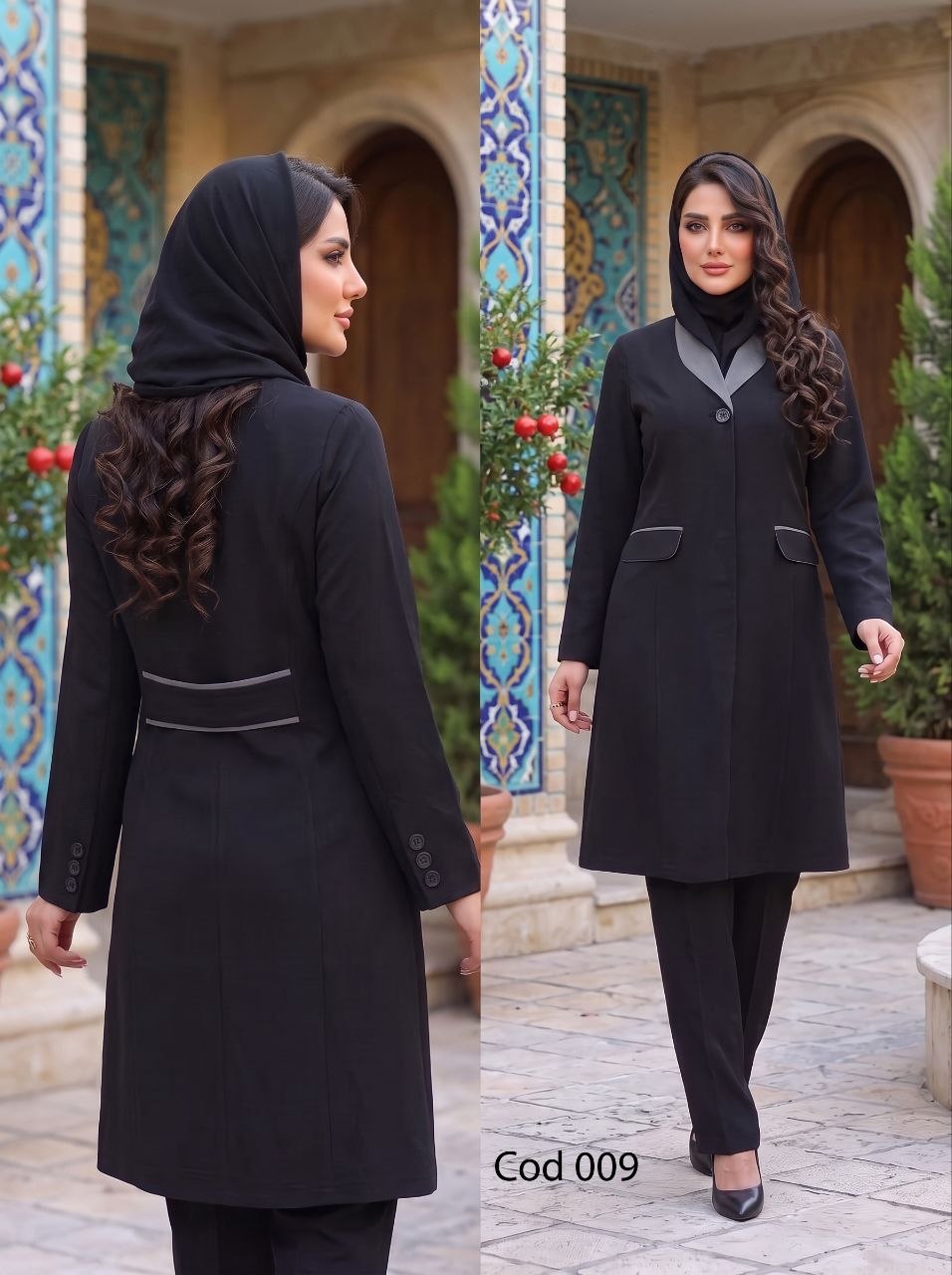 مانتو شلوار اداری فیونا۰۰۹