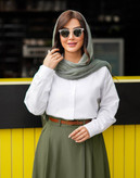 دامن زنانه لنینت به همراه کمربند