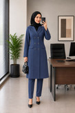 مانتو شلوار اداری زنانه پرشین فا