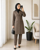 مانتو شلوار اداری زنانه پرشین فا