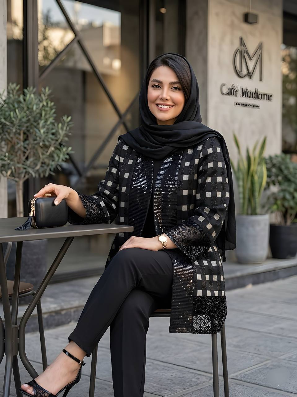 مانتو مجلسی زنانه کد۰۴۲۸