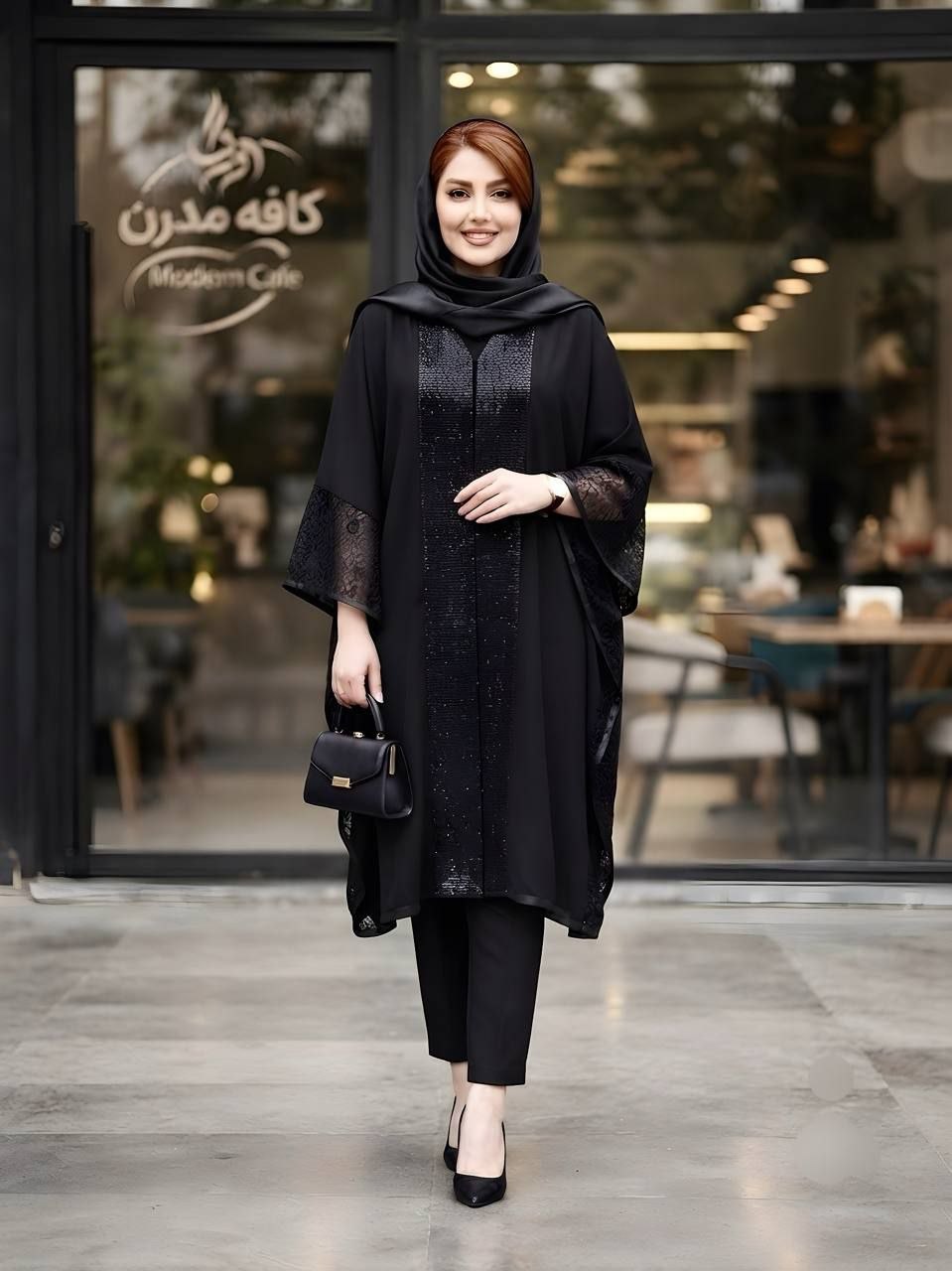 مانتو پانچ زنانه  مجلسی کد۰۴۶۴