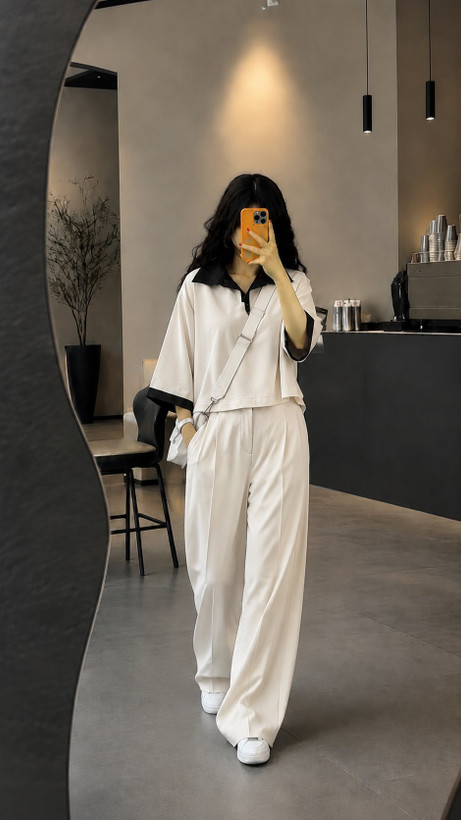 ست پولوشرت شلوار زنانه