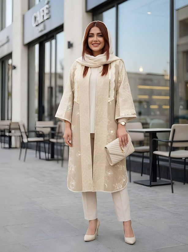 مانتو پانچ زنانه کد ۰۴۵۳
