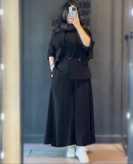 ست کت و شلوار دامنی زنانه