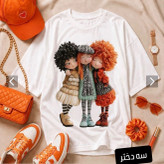 تیشرت لانگ فانتزی