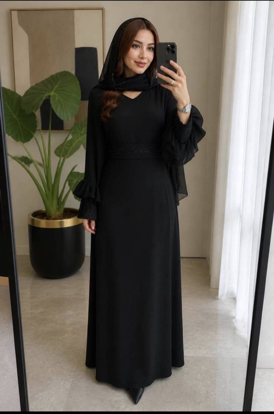عبای زنانه الیزه درجه یک ۱۹۵۱۵