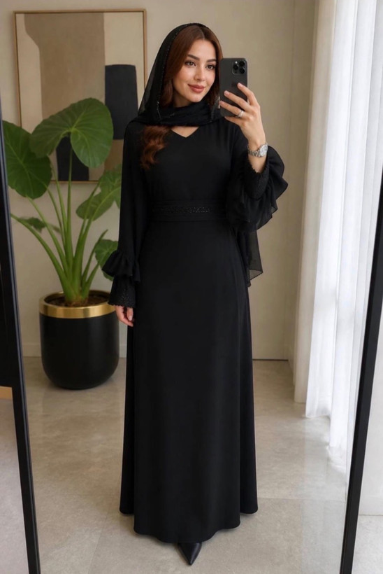عبای زنانه الیزه درجه یک ۱۹۵۱۵