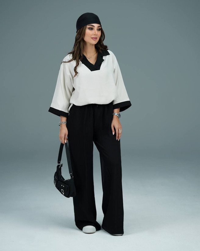 ست پولوشرت شلوار زنانه سیلک