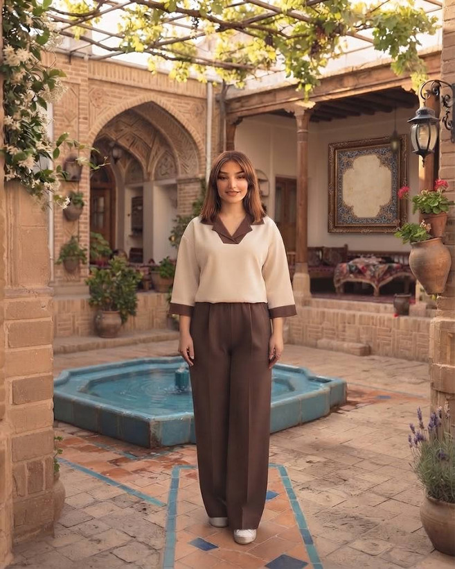 ست پولوشرت شلوار زنانه سیلک