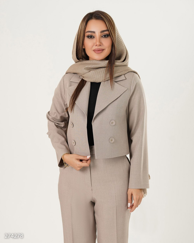 کراپ شلوار زنانه مجلسی ۲۷۴۲