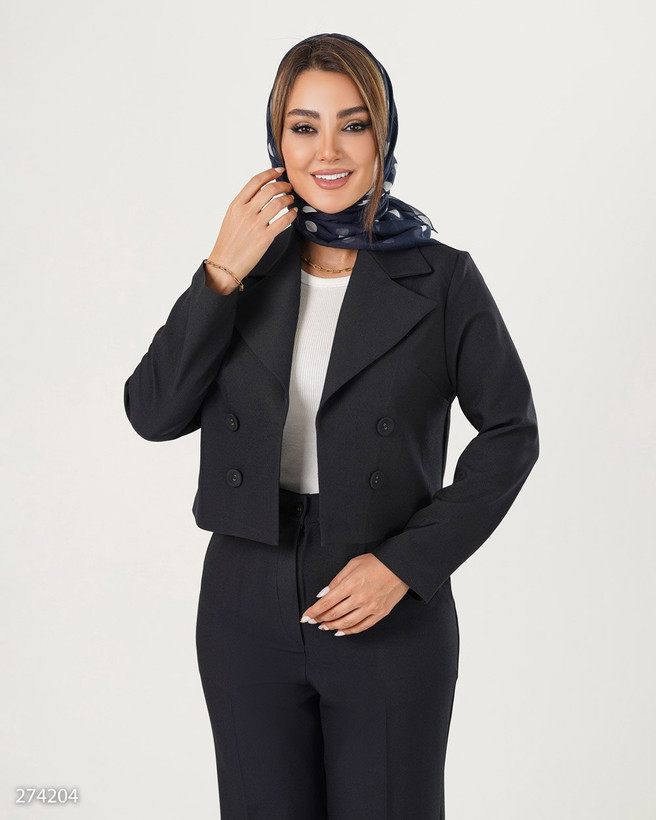 کراپ شلوار زنانه مجلسی ۲۷۴۲