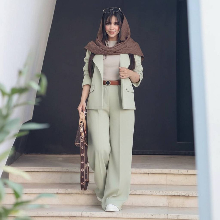 ست کت و شلوار زنانه عیدانه