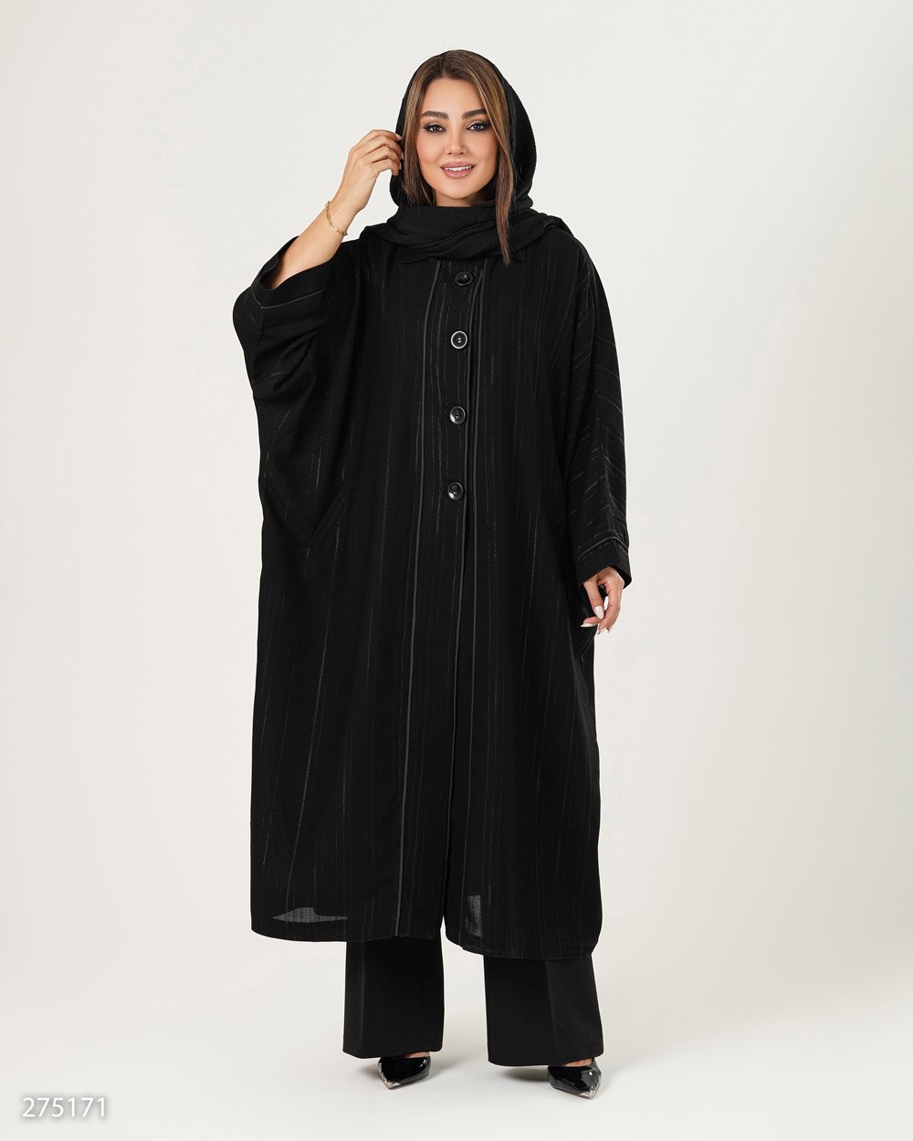 مانتو زنانه سایز بزرگ کد۲۷۵۱