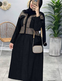 کت سارافون پیچازی و مخمل کبریتی زنانه