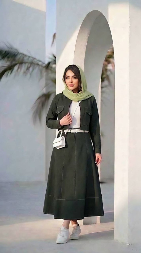 کراپ دامن زنانه چهارفصل