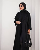 مانتو پاییزی مخمل ماربل جودون زنانه