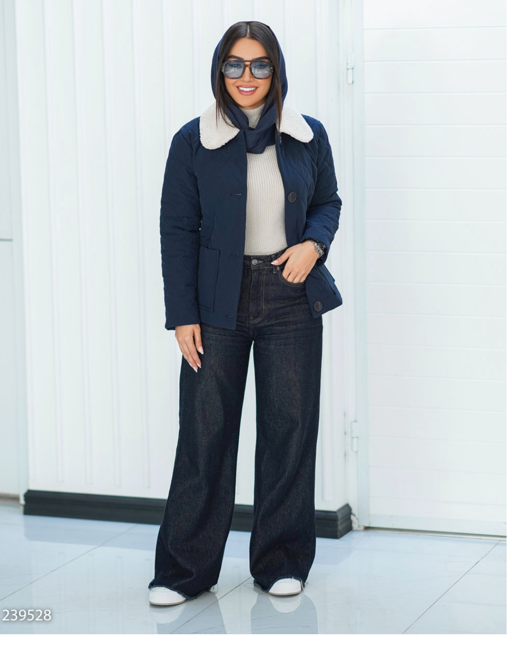 کاپشن یقه شکاری مموری زنانه اویتا