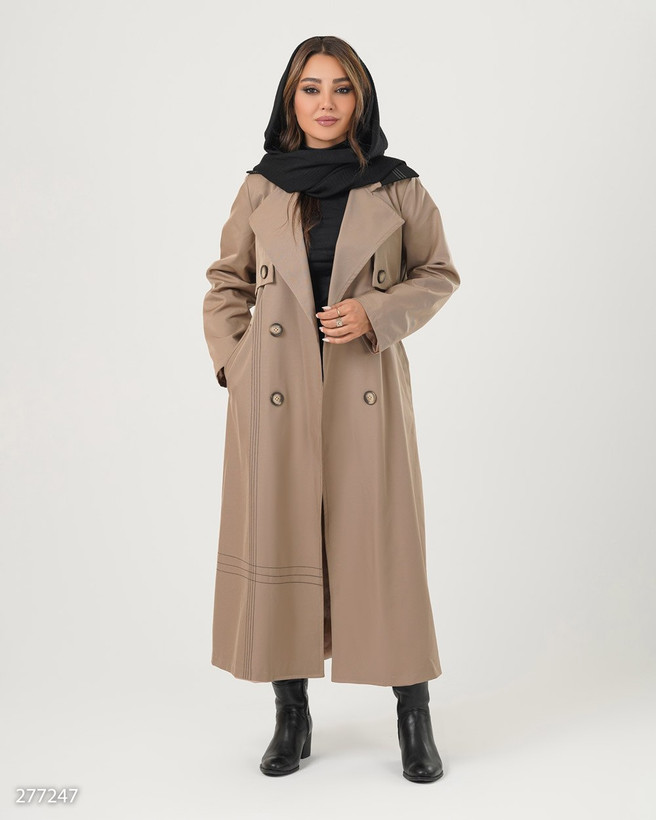 بارانی زنانه کتان تی سی ۲۷۷۲
