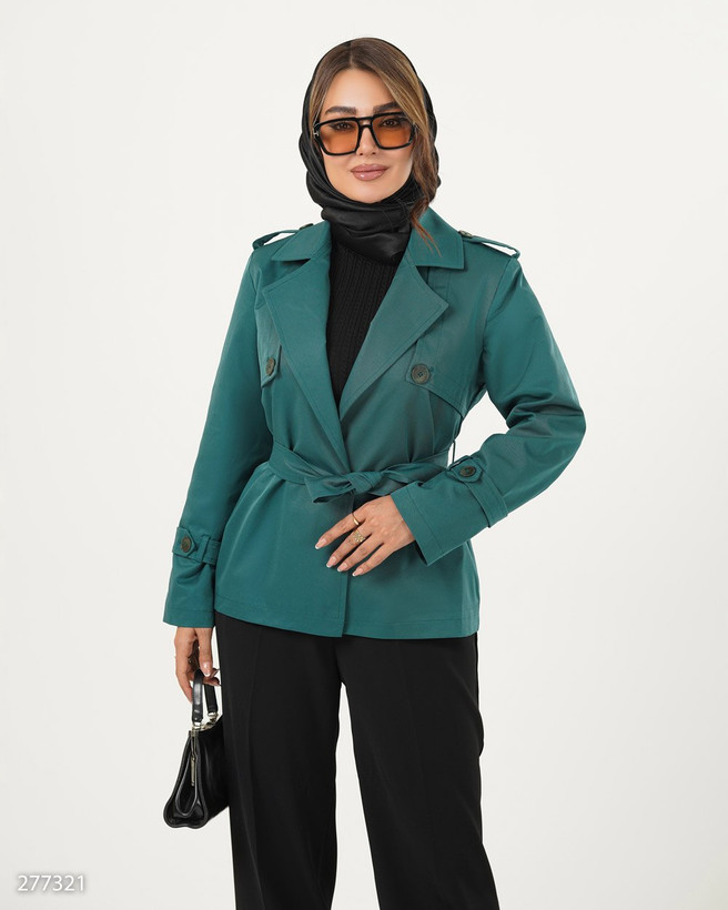 بارانی کوتاه زنانه ۲۷۷۳
